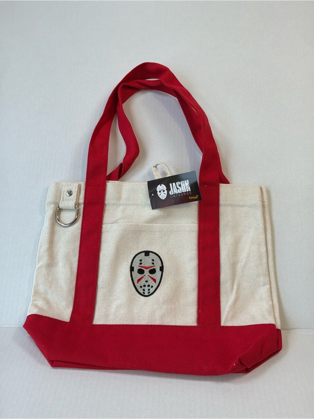 Jason Voorhees Spirit Halloween Viral Mini Tote Bag NWT 2026